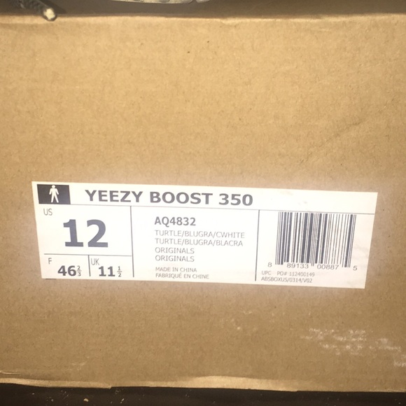 Used pair of Yeezy turtle doves. - Picture 4 of 4